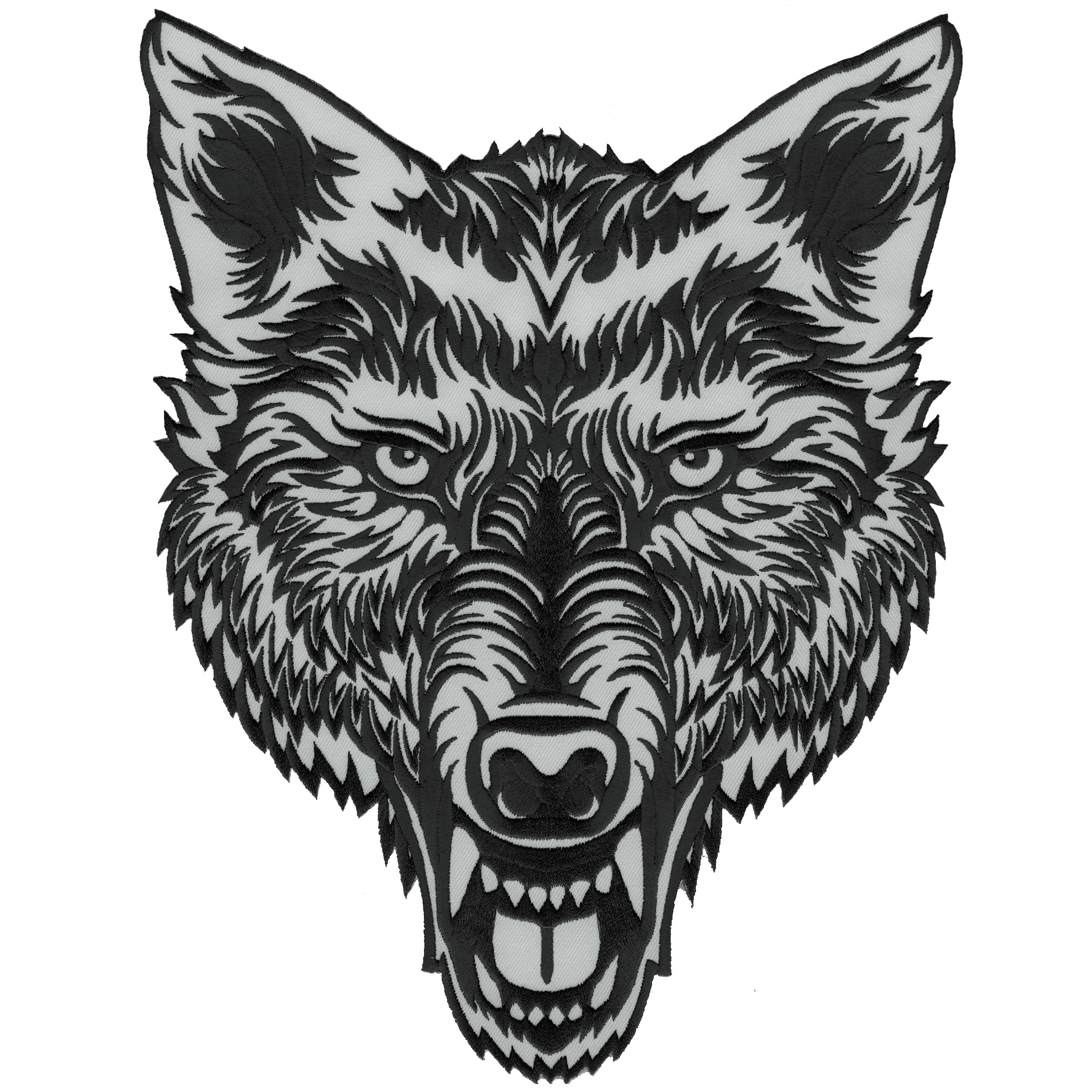 Amazon.com: VEGASBEE® Best Large Wolf Head Big Lone Wolf